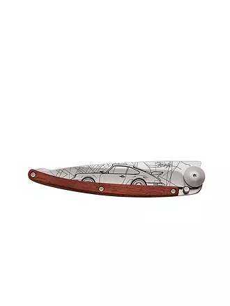 DEEJO | Taschenmesser Korallenholz Titan YOUNGTIMER 37G | 